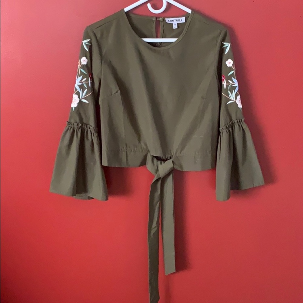 Long sleeve blouse